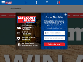 'discounttrader.com.au' screenshot