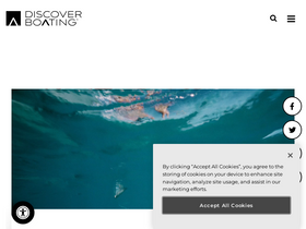 'discoverboating.com' screenshot