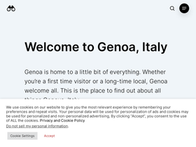 'discovergenoa.com' screenshot