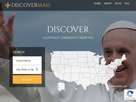 'discovermass.com' screenshot