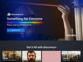 'discoveryplus.com' screenshot