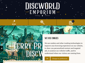 'discworldemporium.com' screenshot