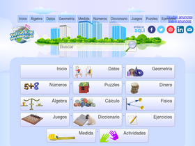 'disfrutalasmatematicas.com' screenshot