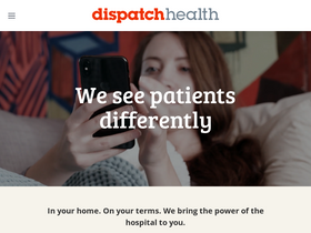 'dispatchhealth.com' screenshot