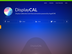 'displaycal.net' screenshot