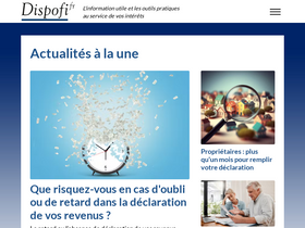 'dispofi.fr' screenshot