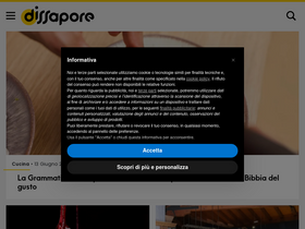'dissapore.com' screenshot