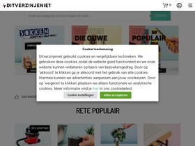 'ditverzinjeniet.nl' screenshot