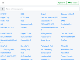 'dividends.sg' screenshot