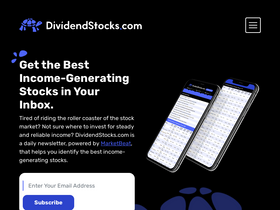 'dividendstocks.com' screenshot