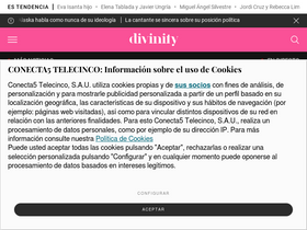 'divinity.es' screenshot