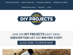 'diyprojects.com' screenshot