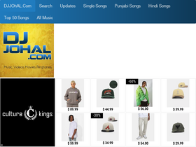'djjohal.com' screenshot