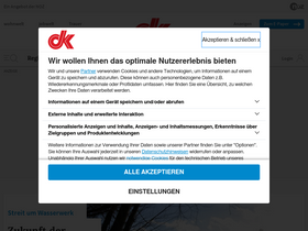 'dk-online.de' screenshot