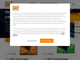 'dkv-euroservice.com' screenshot