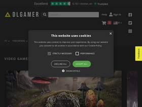 'dlgamer.com' screenshot