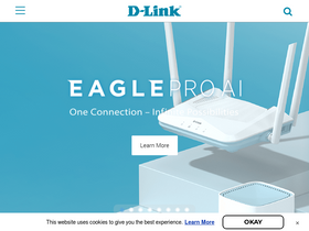 'dlink.com' screenshot