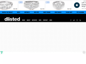 'dlisted.com' screenshot
