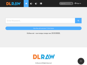 'dlraw.net' screenshot