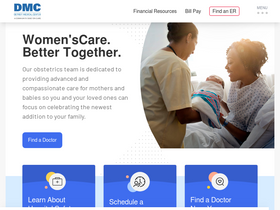 'dmc.org' screenshot