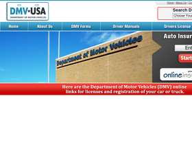 'dmvusa.com' screenshot