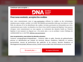 'dna.fr' screenshot