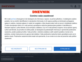 'dnevnik.si' screenshot