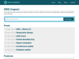 'dnsinspect.com' screenshot