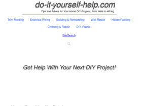 'do-it-yourself-help.com' screenshot