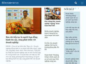 'doanhnghiepvn.vn' screenshot