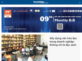 'doanhnhansaigon.vn' screenshot