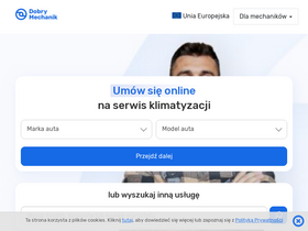 'dobrymechanik.pl' screenshot