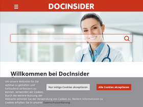 'docinsider.de' screenshot