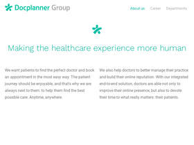 'docplanner.com' screenshot
