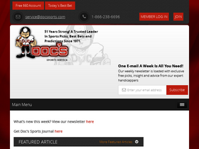 'docsports.com' screenshot