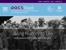 'docsteach.org' screenshot