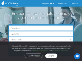 'docturno.com' screenshot