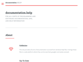 'documentation.help' screenshot