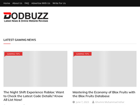 'dodbuzz.com' screenshot