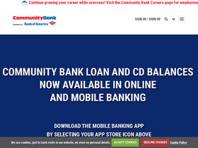 'dodcommunitybank.com' screenshot