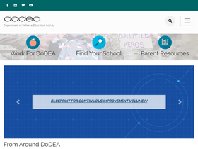 'dodea.edu' screenshot