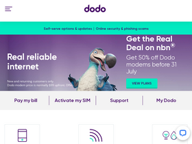 'dodo.com' screenshot