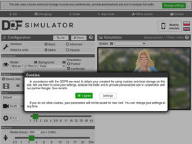 'dofsimulator.net' screenshot