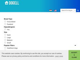 'dogell.com' screenshot