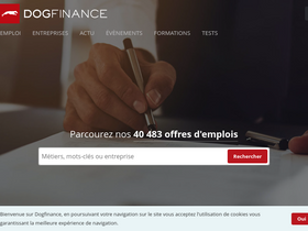 'dogfinance.com' screenshot