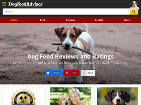 'dogfoodadvisor.com' screenshot
