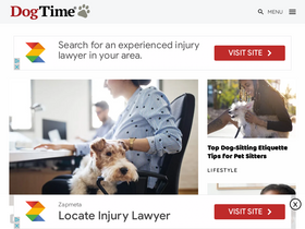'dogtime.com' screenshot
