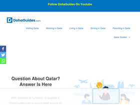 'dohaguides.com' screenshot