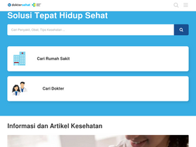 'doktersehat.com' screenshot