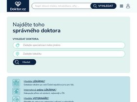 'doktor.cz' screenshot